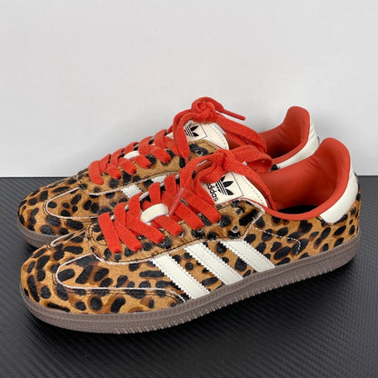 Samba Preloved Red Leopard