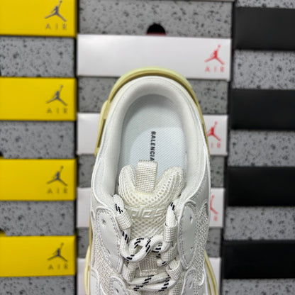 BLG Triple S Mule White/Beige