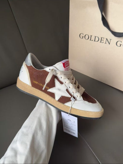 GDGS Ballstar Brown White Logo