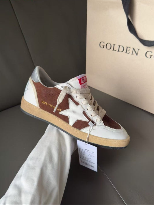 GDGS Ballstar Brown White Logo