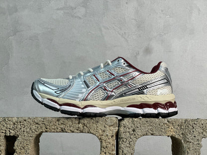 GEL-Kayano 12.1 Silver/Red