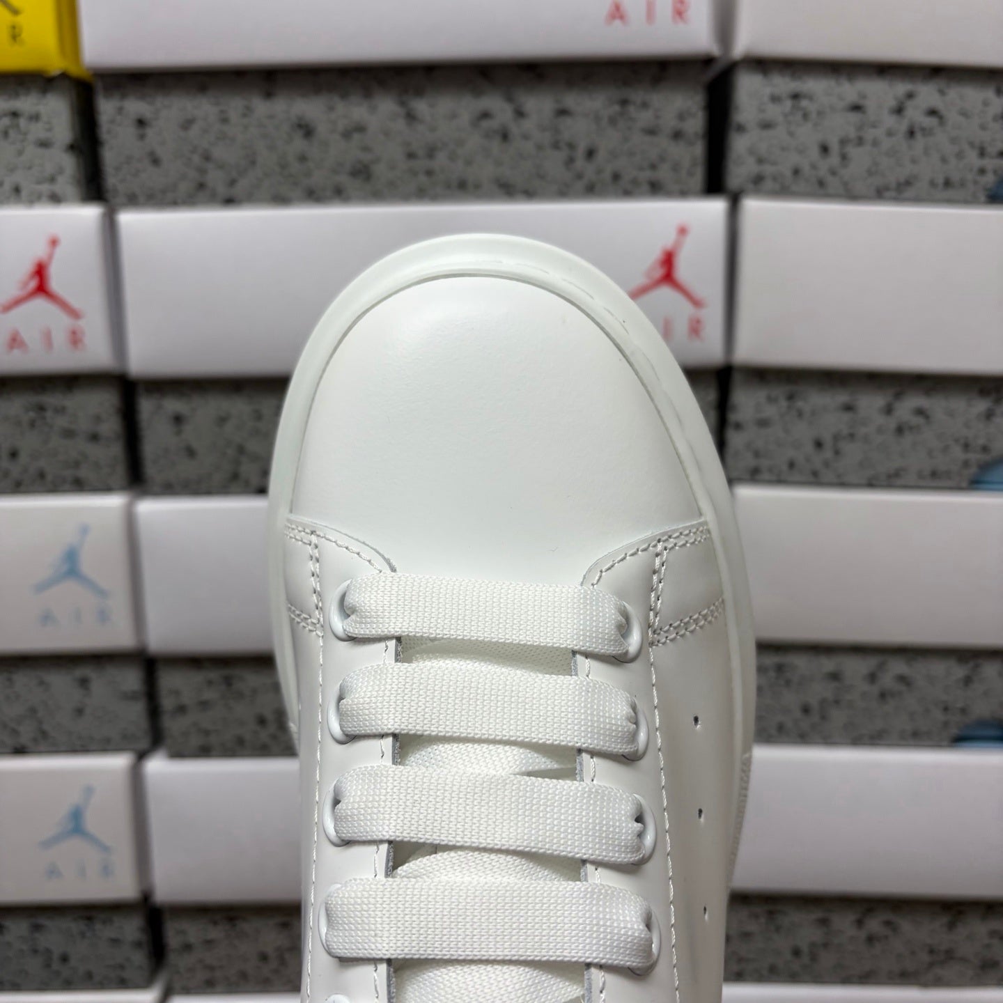 Alexander McQueen Grey Suede