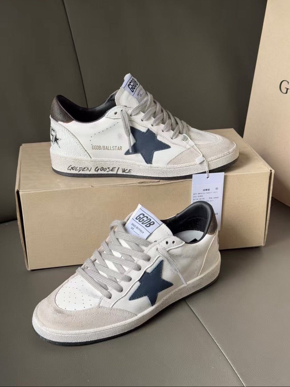 GDGS Ballstar Grey Star Cream