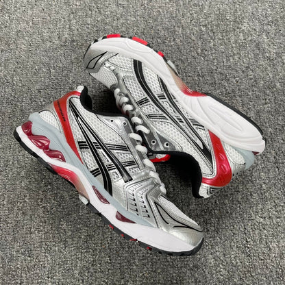 Kayano 14 Silver Black Red