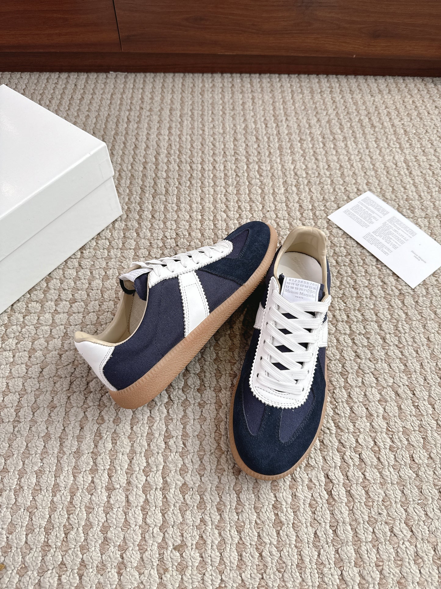 Maison Marine Blue White Strap