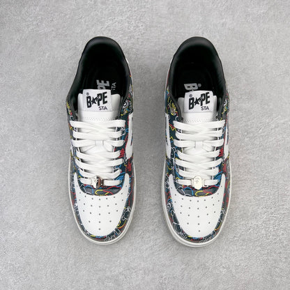 Bape STA Low Medicom Toy Be@r Camo Black