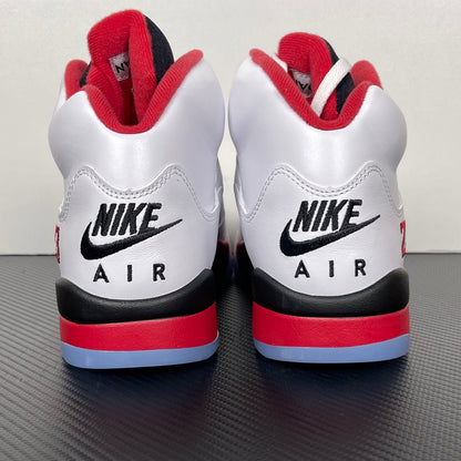 AJ 5 Fire Red Black Tongue