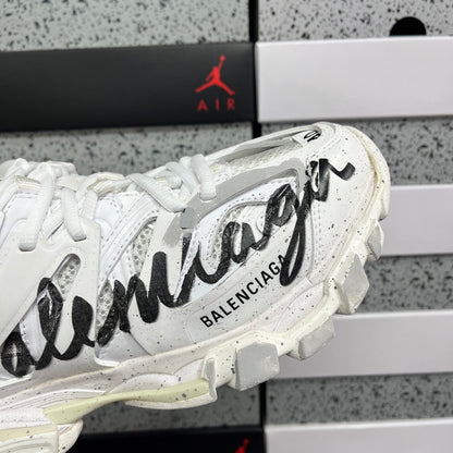 BLG Track Signature - White