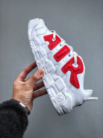 Uptempo White Red
