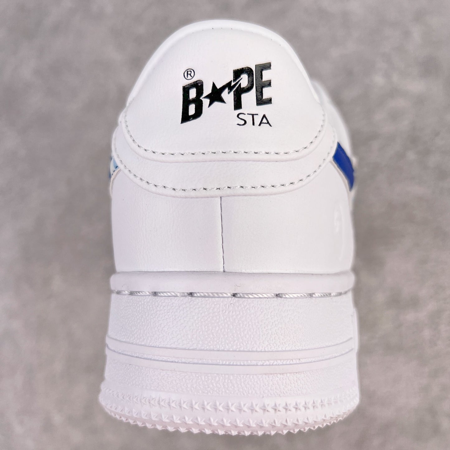 Bape STA Low White ABC Camo Blue