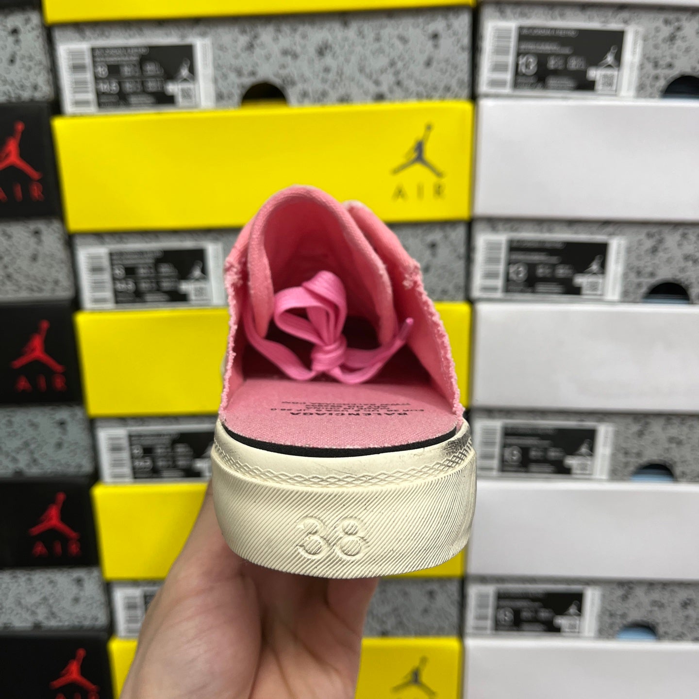 BLG Paris Mule Destroyed - Pink