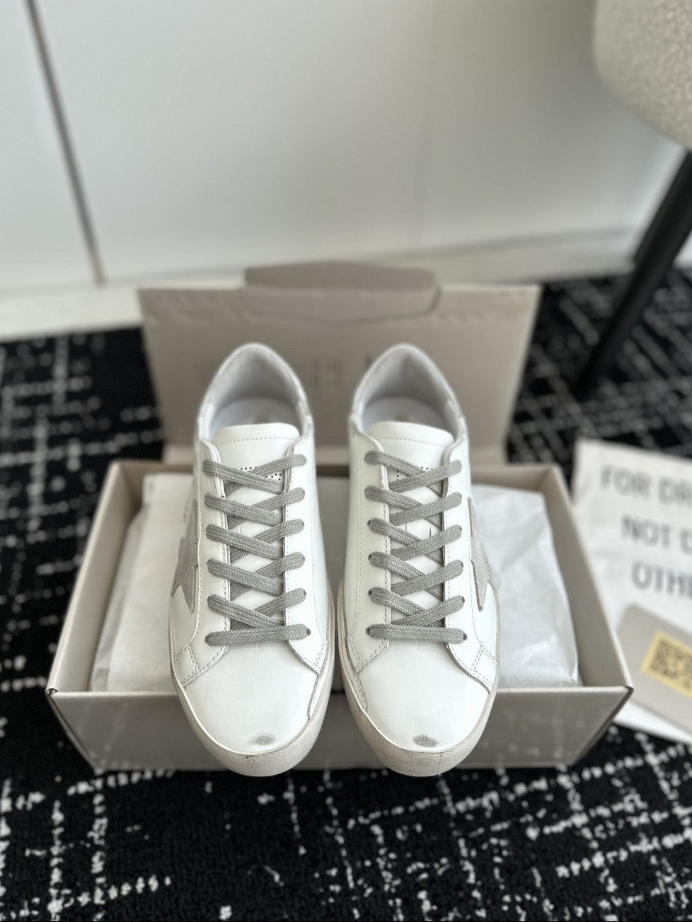 GDGS Superstar Grey Fog Back