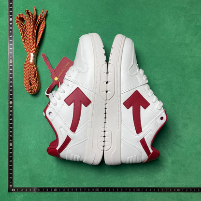 Out Of Office Pure White Red