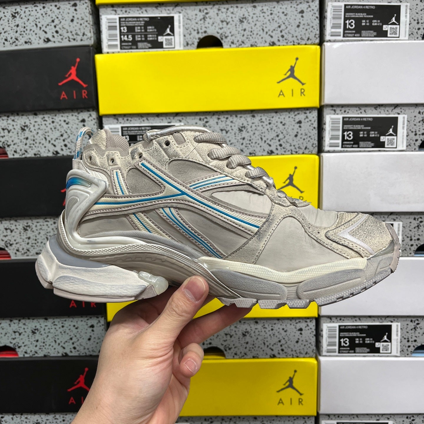 BLG Runner Beige/Blue