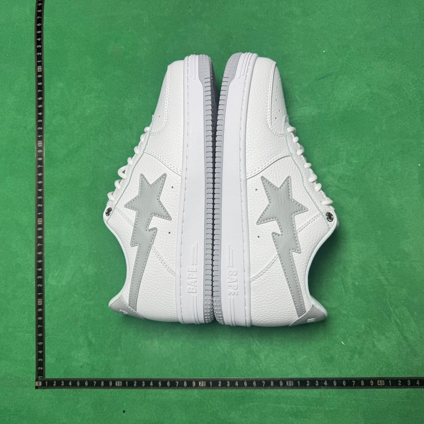 Bape STA Low JJJJOUND White and Grey