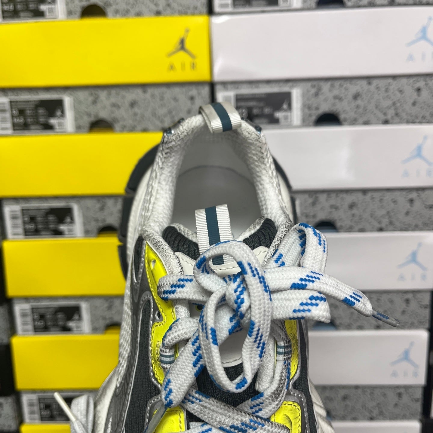 BLG 3XL White/Blue/Yellow