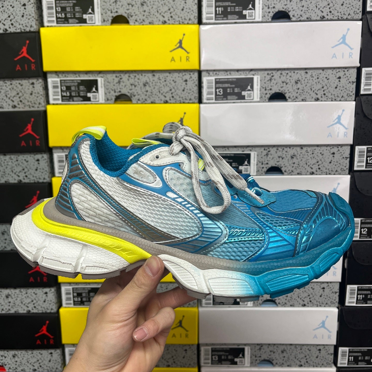 BLG 3XL White Blue