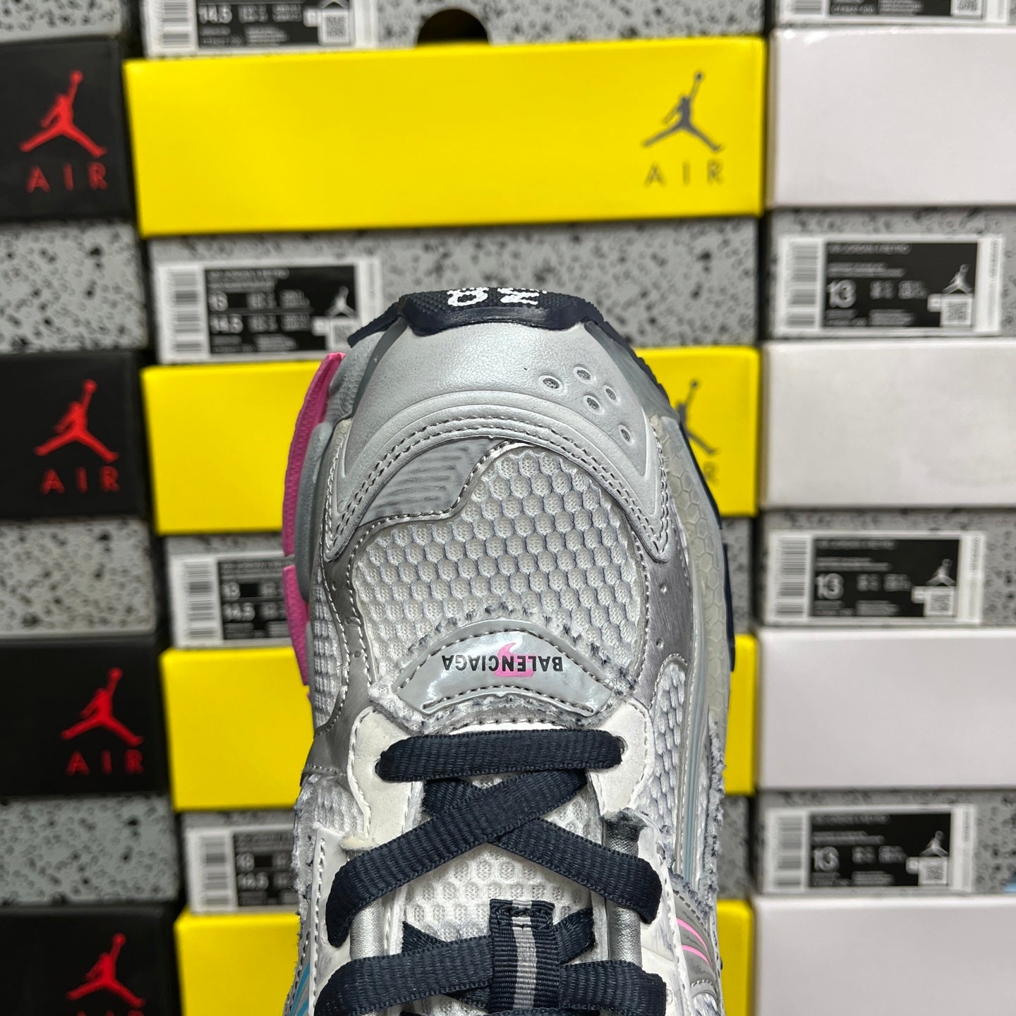 BLG Runner White/Pink/Grey/Blue