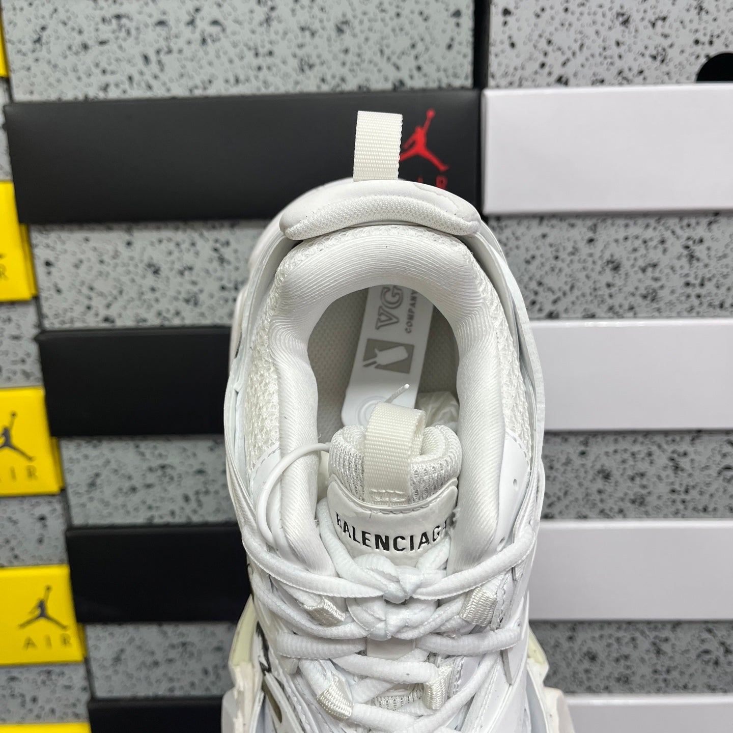 BLG Track Signature - White
