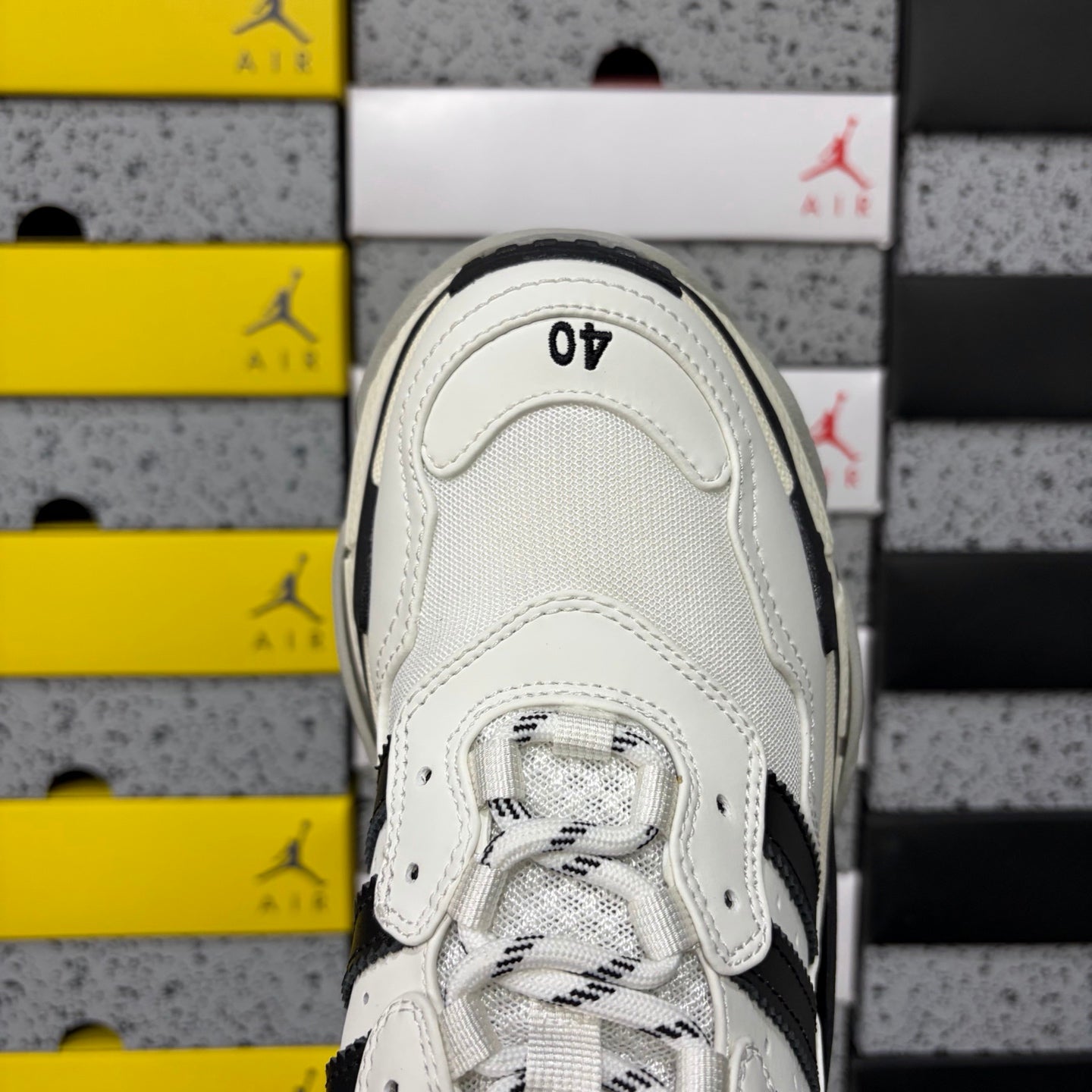 BLG Triple S x Adidas White/Black