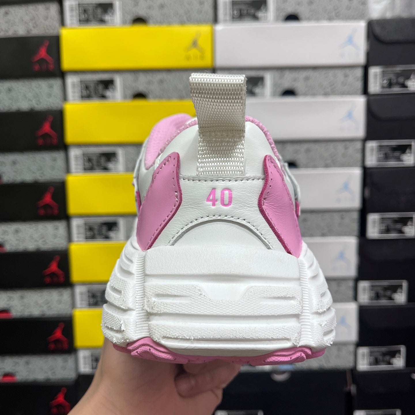 BLG Monday White/Pink