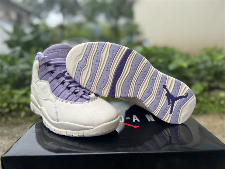 AJ10 White and Purple