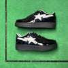 Bape STA Low Black and White