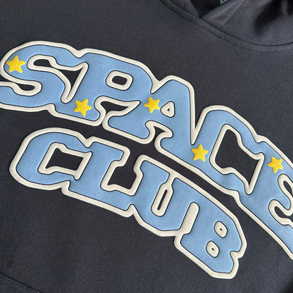 space club hoodie -blue