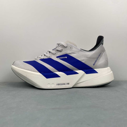 Adios Pro 4 White Blue