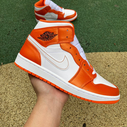 AJ1 MID Electro Orange