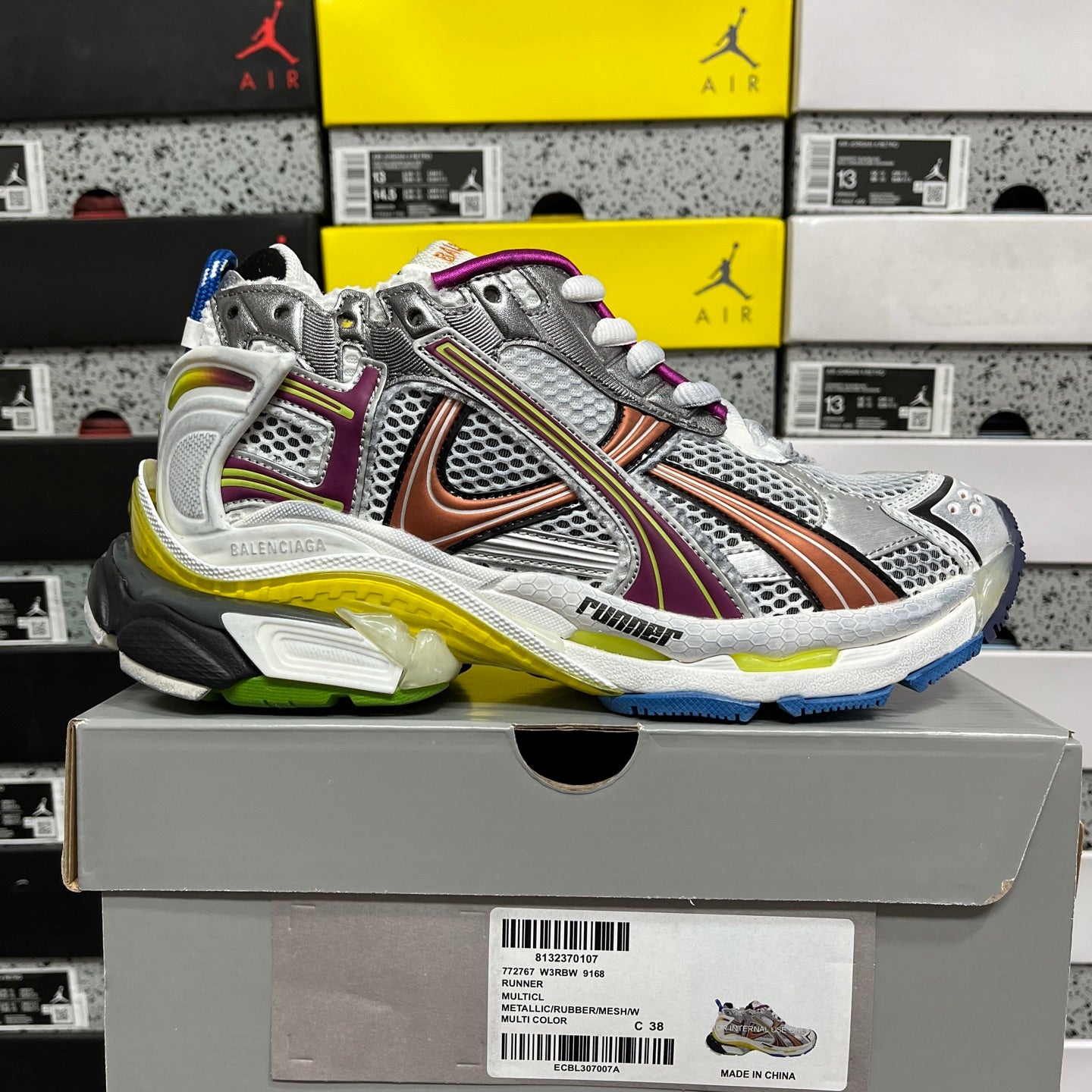 BLG Runner Grey/Yellow/Orange