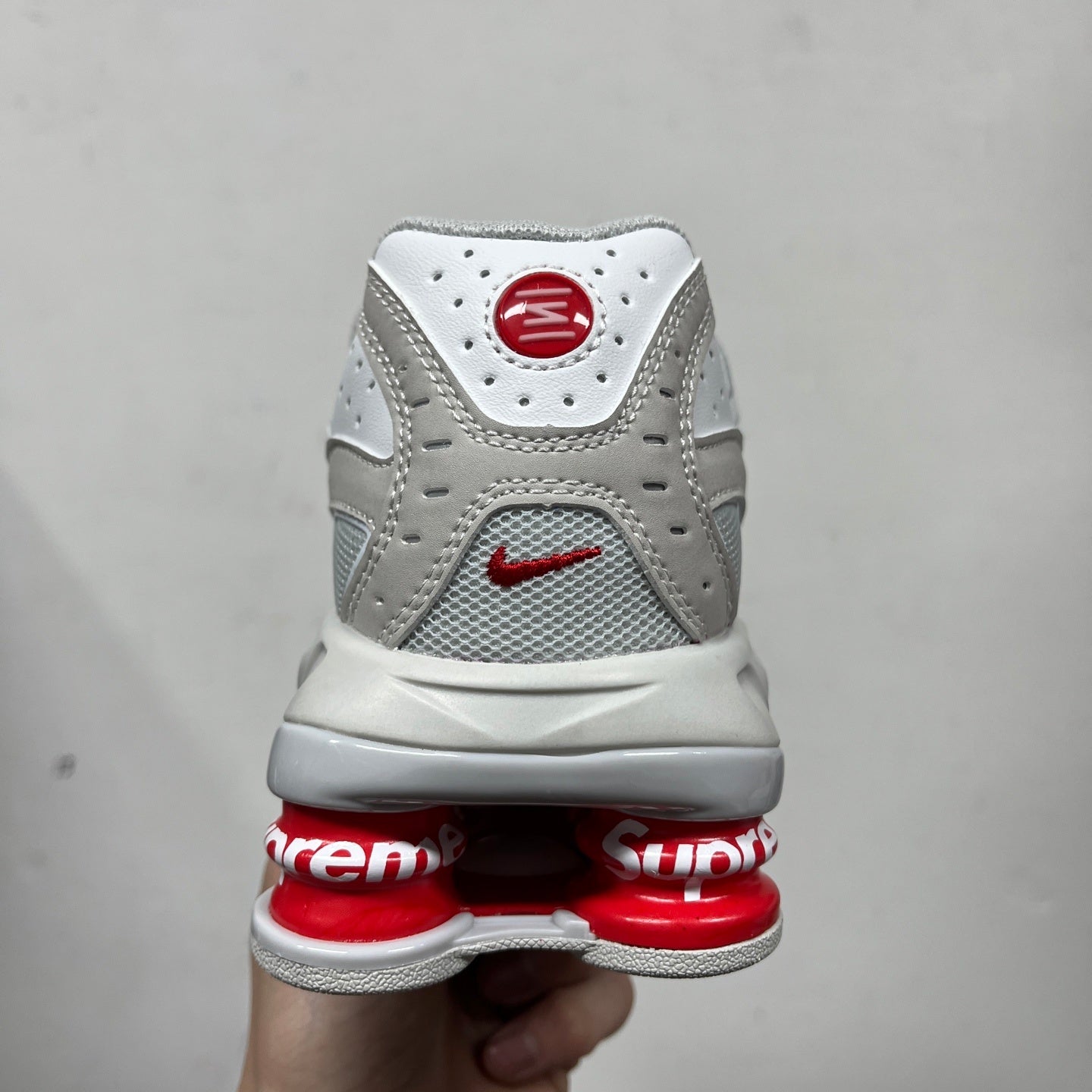 Aware Shox x Sup Grey White