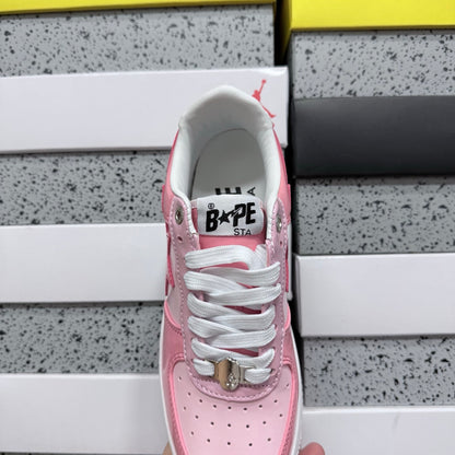 Bape STA Low Color Camo Combo Pink