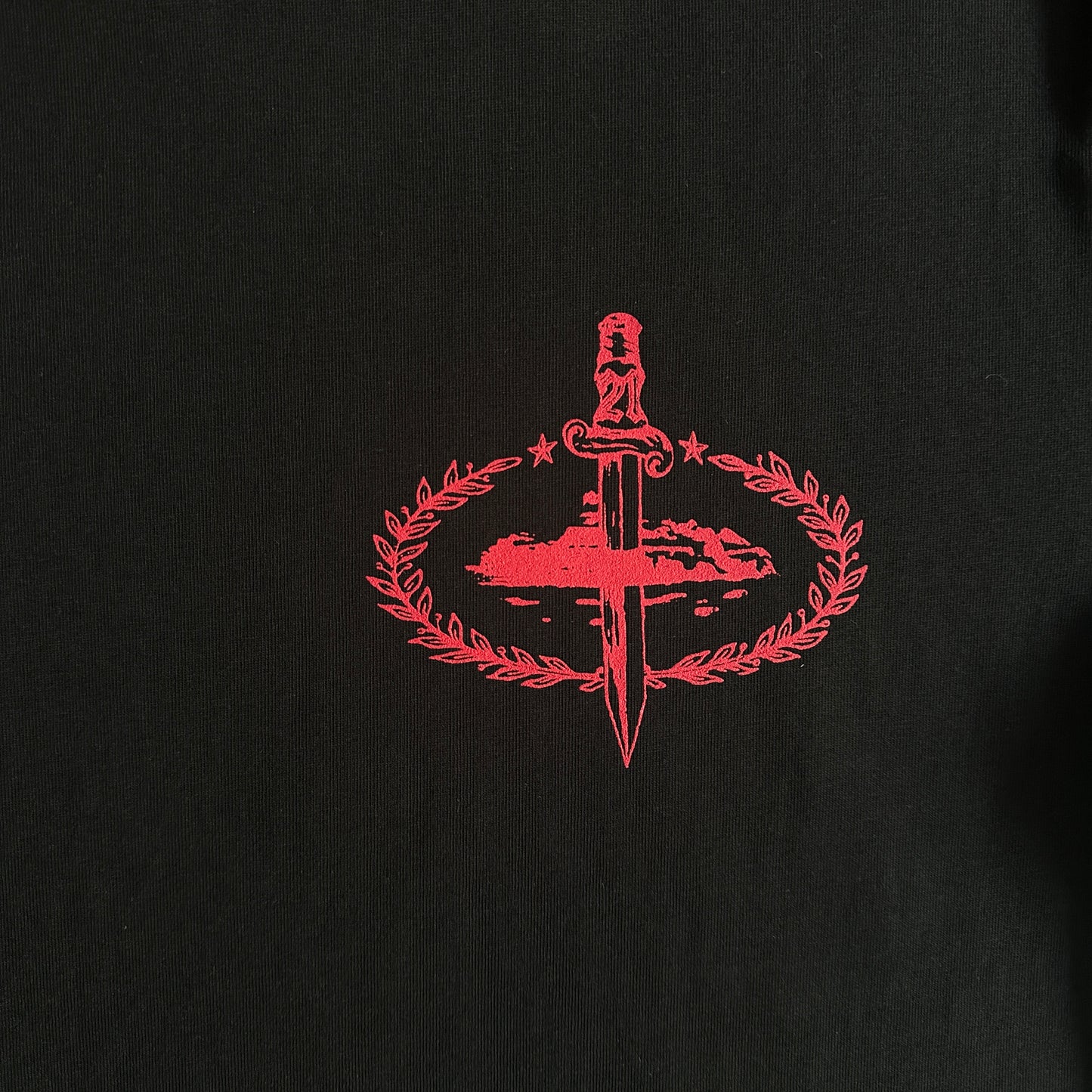 slaughter gang tee-black
