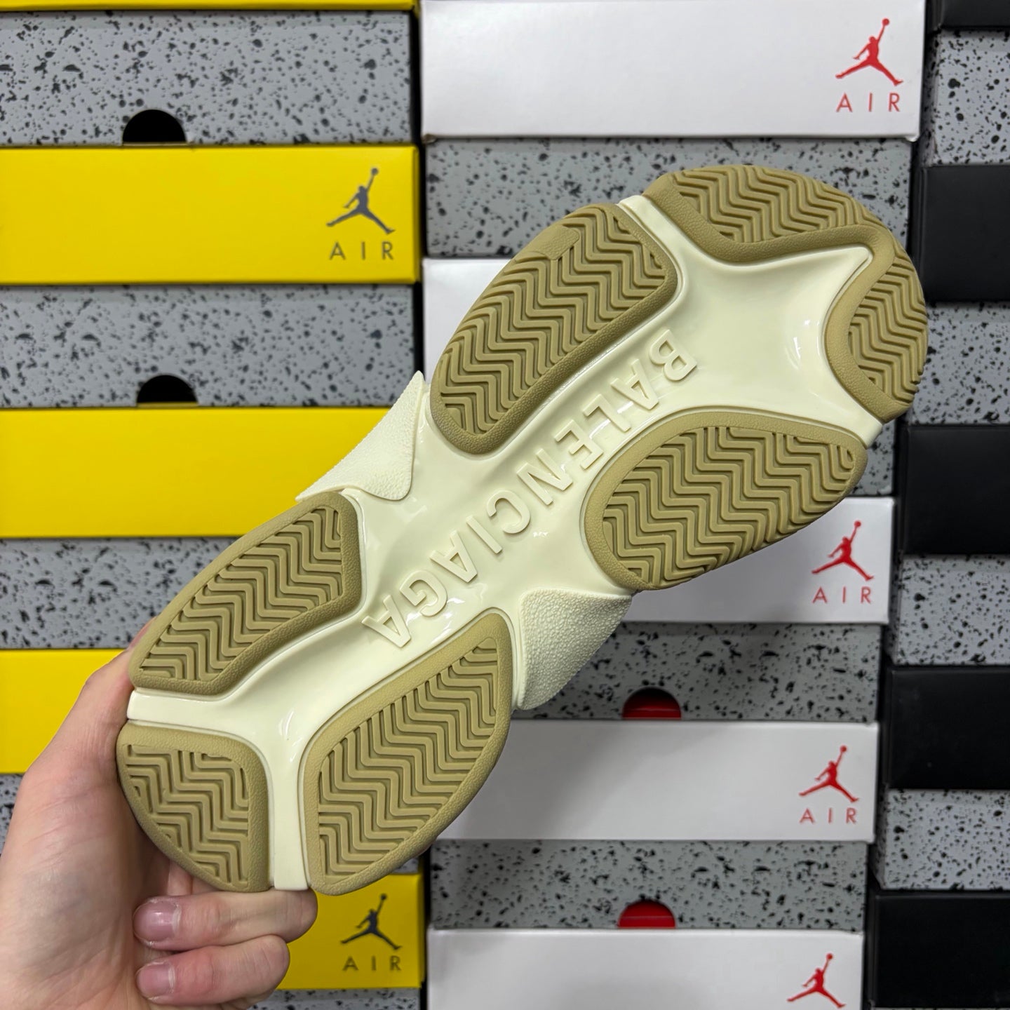 BLG Triple S Mule White/Black/Brown/Red/Yellow