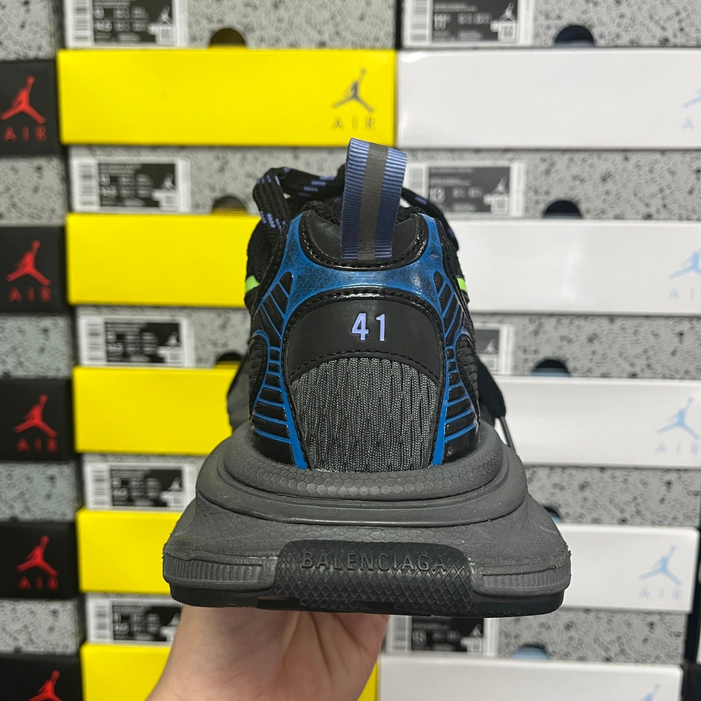 BLG 3XL Black/Blue/Green