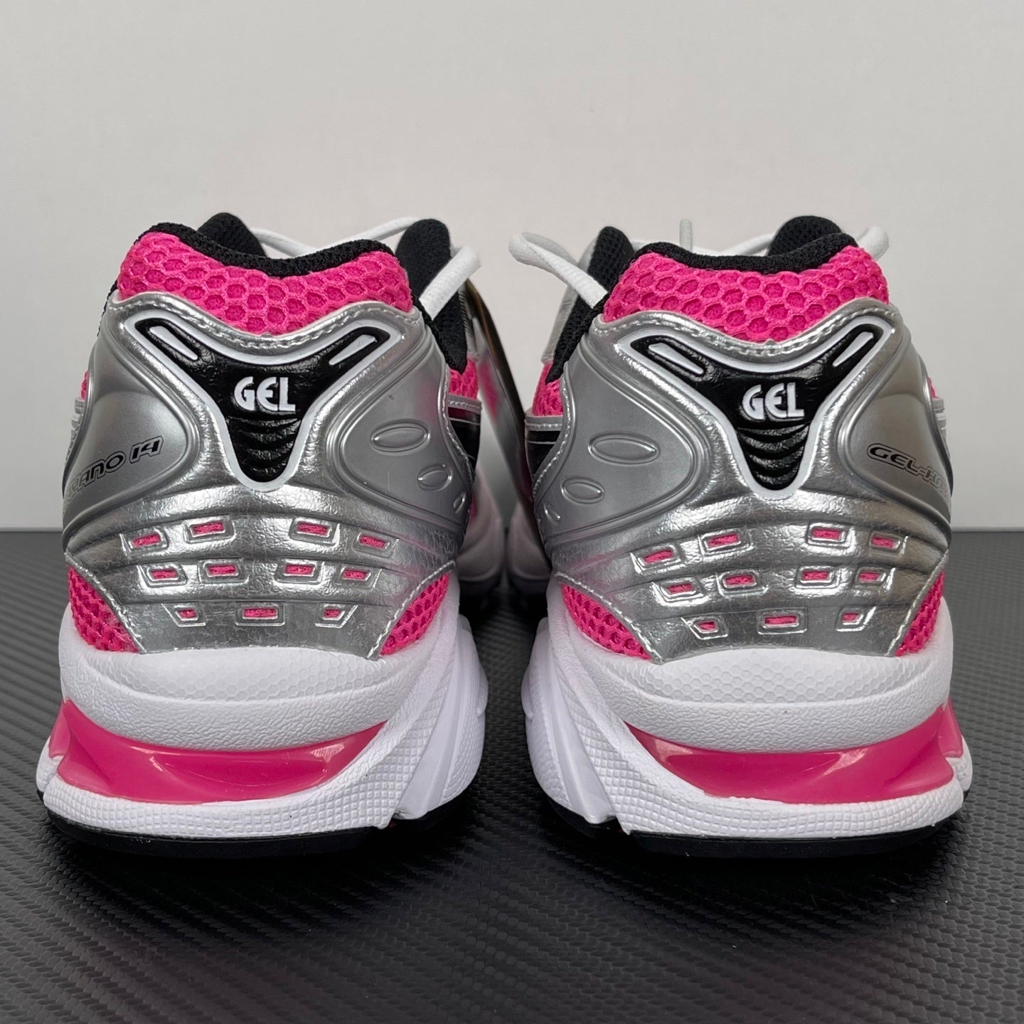 Kayano 14 Pink / Silver / Black