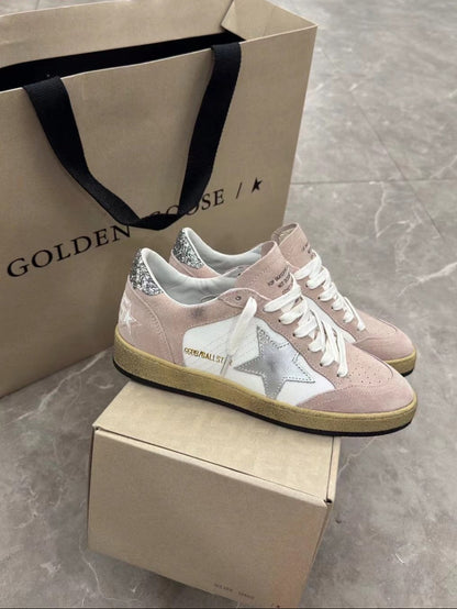 GDGS Ballstar Pink Velut Silver Star