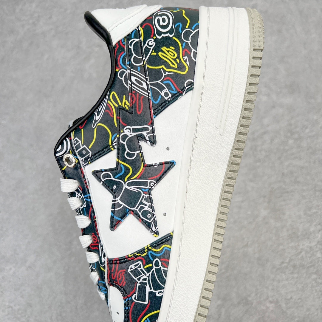 Bape STA Low Medicom Toy Be@r Camo Black