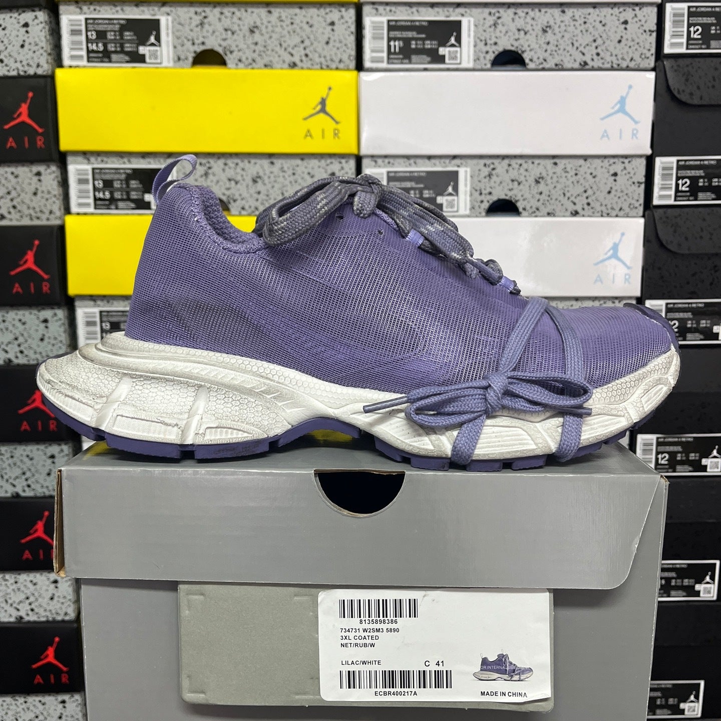 BLG 3XL Lilac/White