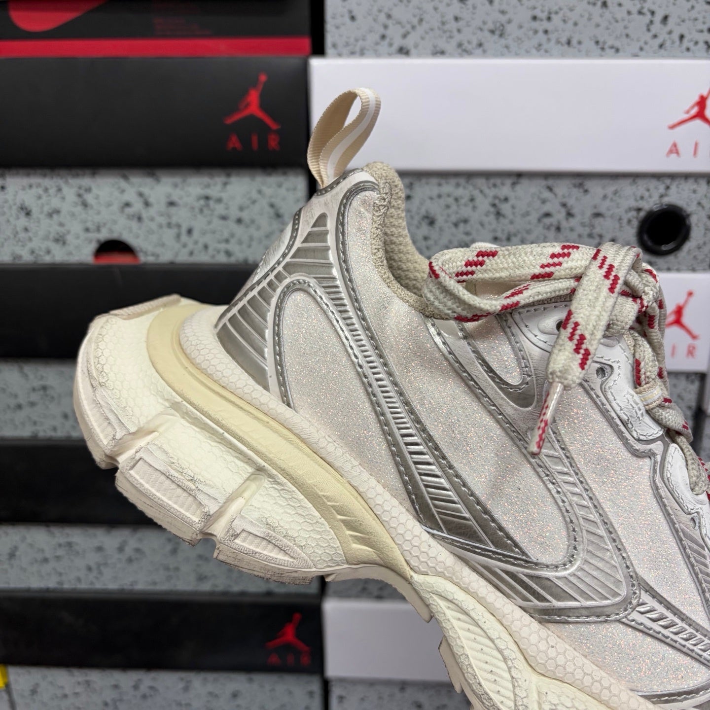 BLG 3XL Beige Mix/Red