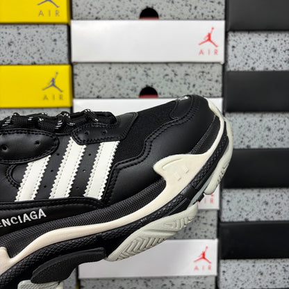 BLG Triple S x Adidas White/Black