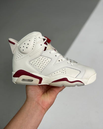 AJ6 Retro Maroon