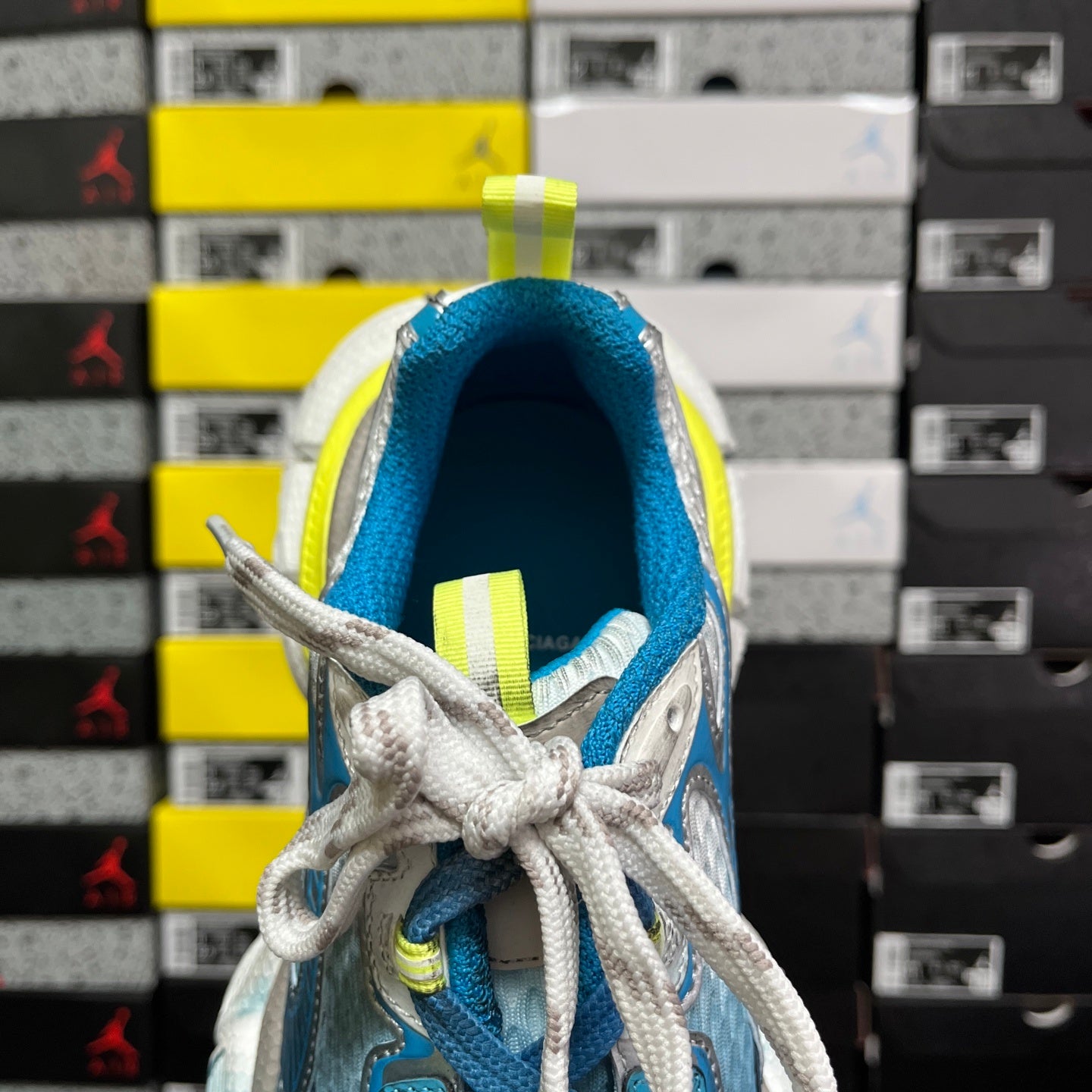BLG 3XL White/Blue/Yellow