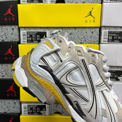 BLG Runner White/Black/Beige/Yellow