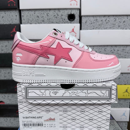 Bape STA Low Color Camo Combo Pink