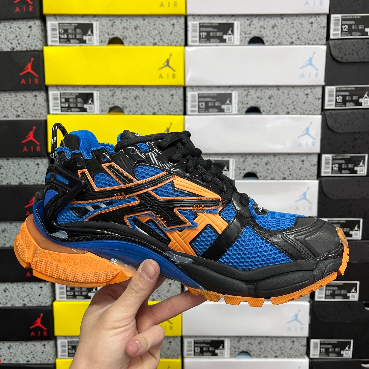 BLG Runner 7.0 Black/Orange/Blue