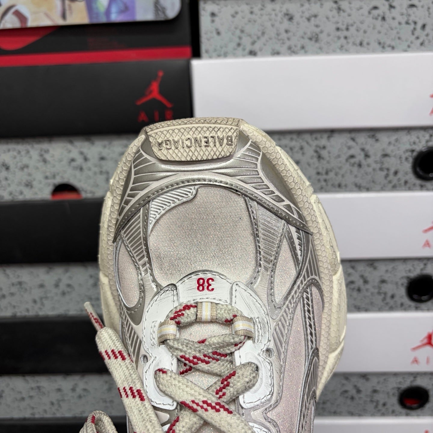BLG 3XL Beige Mix/Red
