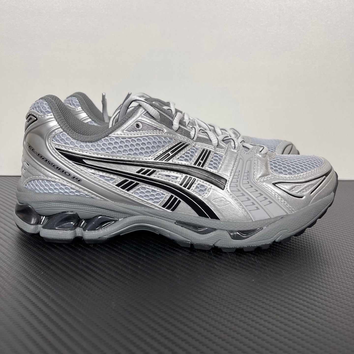 Kayano 14 White / Silver / Black