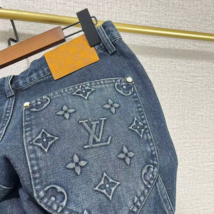Calções denim L V
